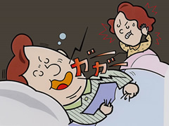 1.いびきと睡眠時無呼吸症候群(SAS)との関連を知って症状をチェックしてみましょう